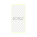 Aufkleber personalisierbar transparent 1:2