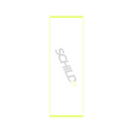 Aufkleber personalisierbar weiß 1:3