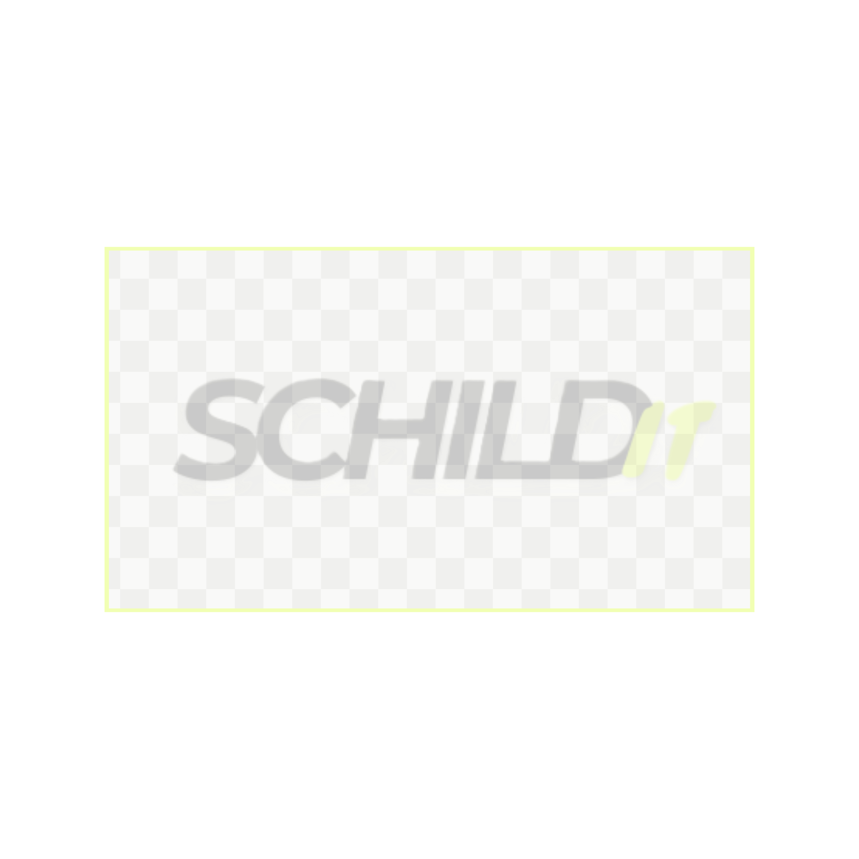 Aufkleber personalisierbar auf transparenter Folie