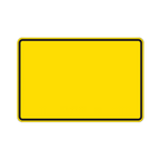Ortsschild personalisierbar 90x60 cm Aluminium Verkehrsschild