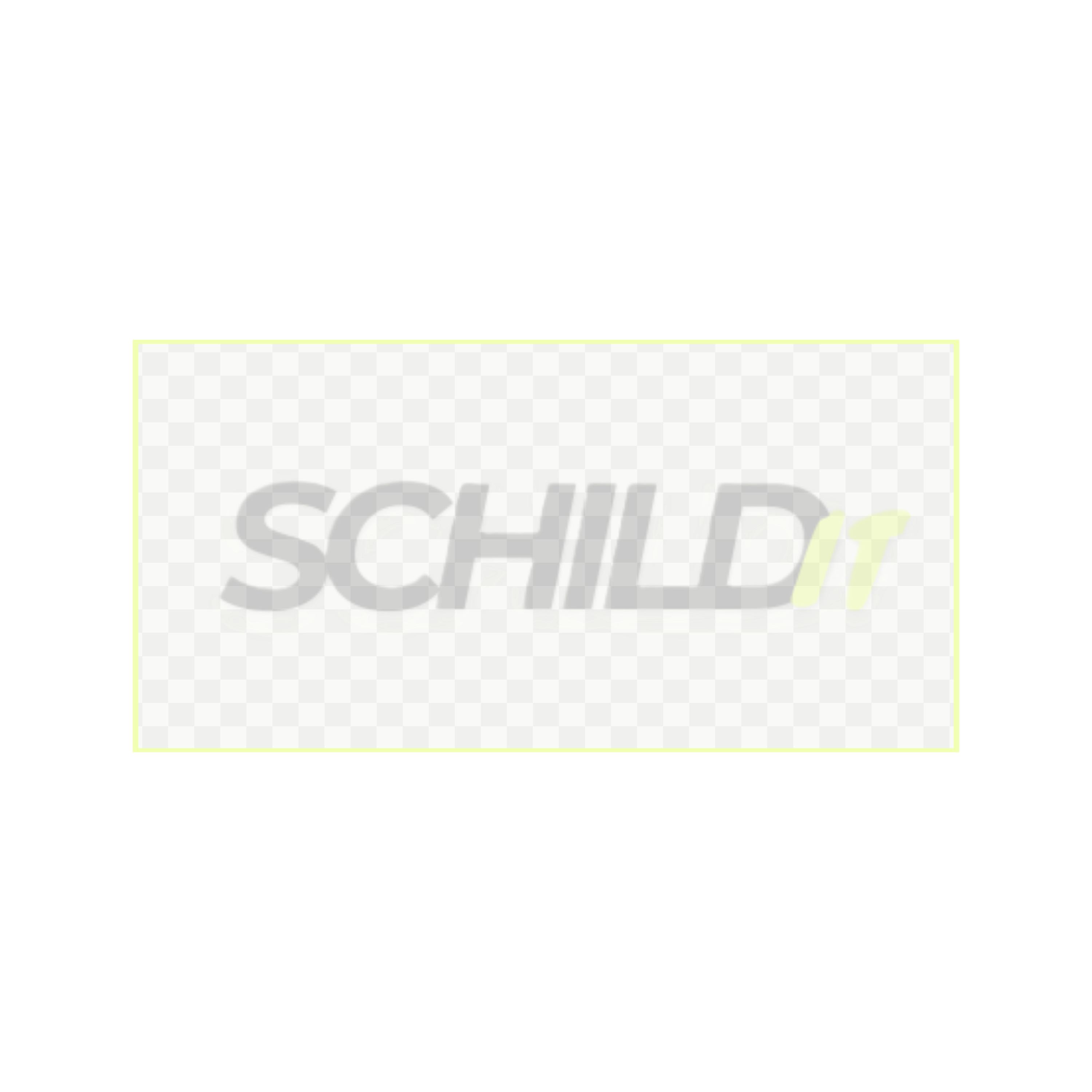 Aufkleber personalisierbar transparent 2:1