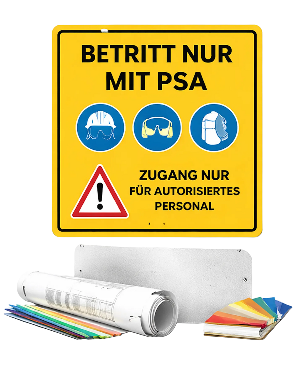 Individuelles Verkehrsschild – Sonderanfertigung auf Anfrage
