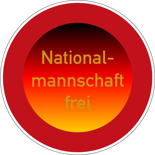 Durchfahrt verboten WM Edition Verkehrsschild Ø60 cm Aluminium